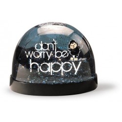 Suvenīrs Nici Glitterglobe "Don't worrry Be Happy" 7x9cm 39864