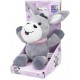Mīksta muzikāla rotaļlieta ēzelis Happy People Baby plush Donkey 25cm, grey/pink 40148