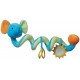 Attīstoša rotaļlieta grabulis Happy People Plush activity spiral 53cm elephant 40191