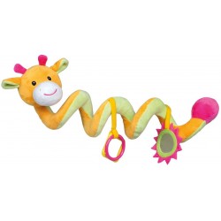 Activity toy Happy People Plush activity spiral 53cm giraffe 40192