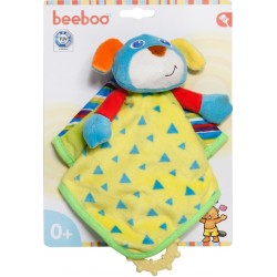 Miega lupatiņa suns Beeboo cuddle cloth with teether and rattle 40789464