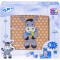 Koka attīstoša klucīšu puzle Happy People Wooden puzzle 9 pieces Blue 41233