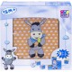 Koka attīstoša klucīšu puzle Happy People Wooden puzzle 9 pieces Blue 41233