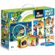 Kluči - puzles 12 gab. Clementoni Multiplay Cubes Ben10 12 pcs 41503