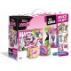 Kluči - puzles 12 gab. Clementoni Multiplay Cubes Minnie Mouse 12 pcs 41503