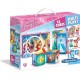 Kluči - puzles 12 gab. Clementoni Multiplay Cubes Disney Princess 12 pcs 41503