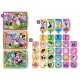 Kluči - puzles 12 gab. Clementoni Multiplay Cubes Minnie Mouse 12 pcs 41503