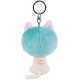 Suvenīrs atslēgu piekariņš Nici plusch keychain Pat the dog cat hoodie 9cm 44238