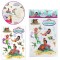 Uzlīmes MERMAIDS Wall deco stickers XXL sheet Mermaid 46145A