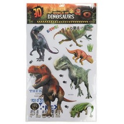 Sienas uzlīmes WORLD OF DINOSAURS Wall deco stickers XXL 46146A 