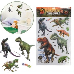 Sienas uzlīmes WORLD OF DINOSAURS Wall deco stickers XXL 46146A 
