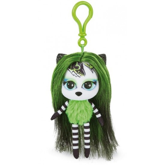 Mīksta rotaļlieta lelle - piekariņš Nici Pixidoos Plush Doll with bagclip 14cm Bami 47502