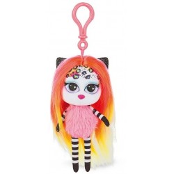 Mīksta rotaļlieta lelle - piekariņš Nici Pixidoos Plush Doll with bagclip 14cm Piku 47503
