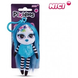 Mīksta rotaļlieta lelle - piekariņš Nici Pixidoos Plush Doll with bagclip 14cm Nali 47504