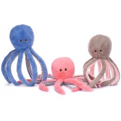 Mīksta rotaļlieta astoņkājis Plush Octopus El Pulpo 3 assorted 49346