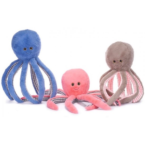 Mīksta rotaļlieta astoņkājis Plush Octopus El Pulpo 3 assorted 49346