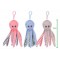 Mīksta rotaļlieta astoņkājis Plush Octopus Bagclip 3 assorted 18cm 49348
