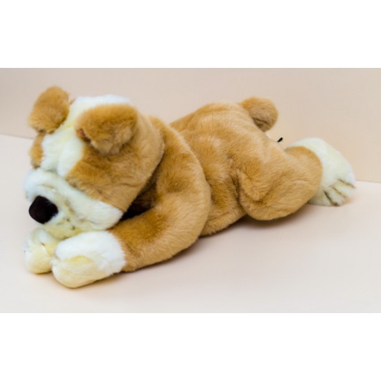 Russ Bulldog 40cm mīksta rotaļlieta suns buldogs 4955
