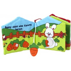Attīstoša mīksta grāmata Baby Book Wo sind Sie 16cm (DE) 501871