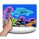 Apgaismota zīmēšanas tāfele 3D Lumi Glow LED Drawing Board Undersea World 5108