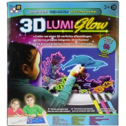 Illuminated drawing board 3D Lumi Glow LED Drawing Board Undersea World 5108