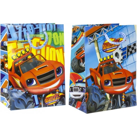 Dāvanu maisiņš Giftbag Blaze and the Monster Machines ass.18x13x8cm 53241