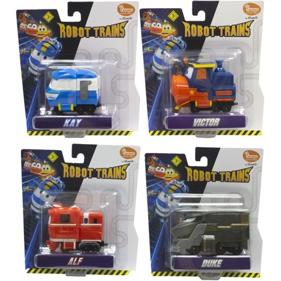 Mini transportlīdzekļi Silverlit Mini-Vehicles Robot Trains assorted 13x15cm 54065/80154