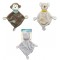Miega lupatiņa Doudou Babydream Plush Comforter 3 assorted 54517