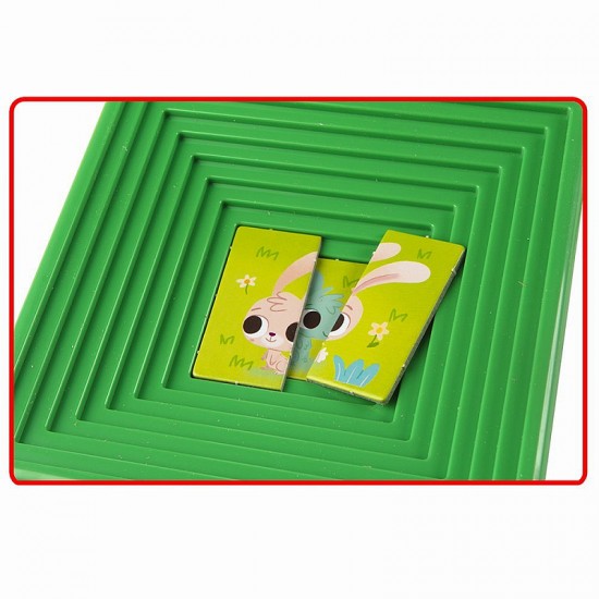 Puzles mazuļiem Lisciani 9 Puzzles Progressive Farm 58440
