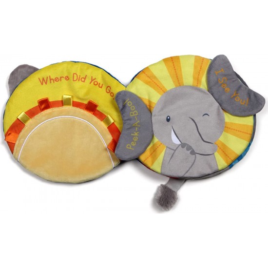 Attīstoša mīksta grāmata Gund Baby Plush Book Hello Baby 20cm 6055529