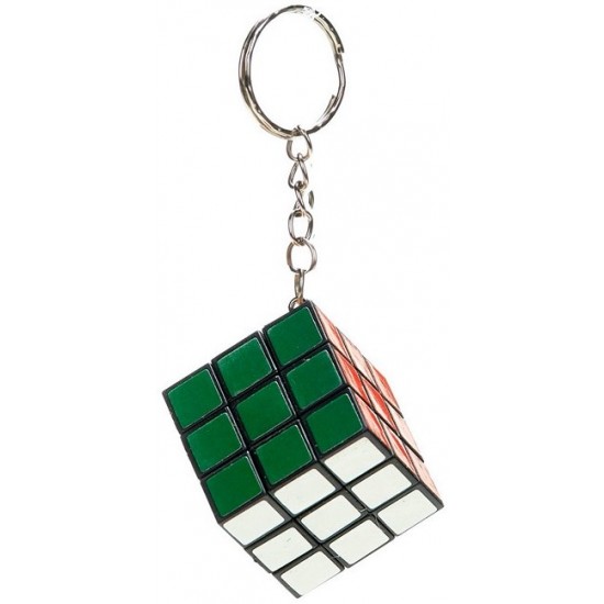 Suvenīrs atslēgu piekariņš Keychain Puzzle Cube 3cm 61689