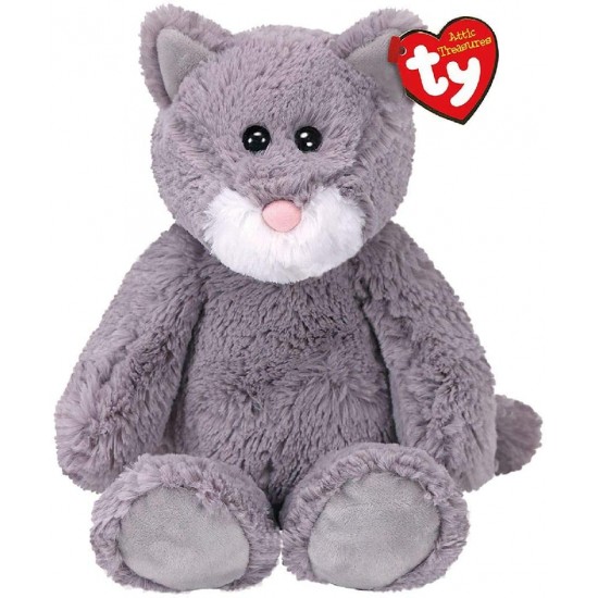 Mīksta rotaļlieta kaķis TY Plush Cat Grey 20cm 65000