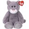 Mīksta rotaļlieta kaķis TY Plush Cat Grey 20cm 65000