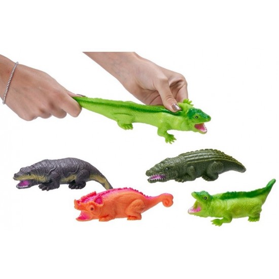 Rotaļlieta Floaters Stretchy Reptiles 4 assorted 18cm 65336