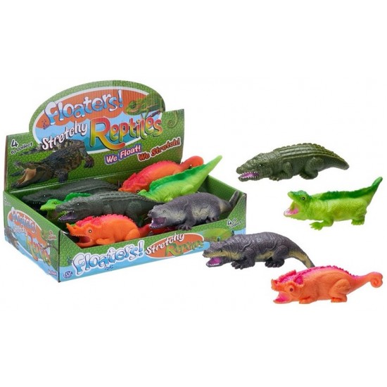 Rotaļlieta Floaters Stretchy Reptiles 4 assorted 18cm 65336