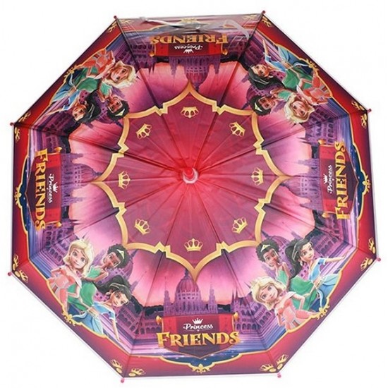 Lietussargs Umbrella Princess Friends Ø80cm Automatic 68062