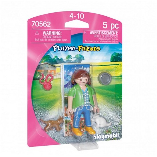 Komplekts Playmobil Playmo-Friends Woman with kittens 70562