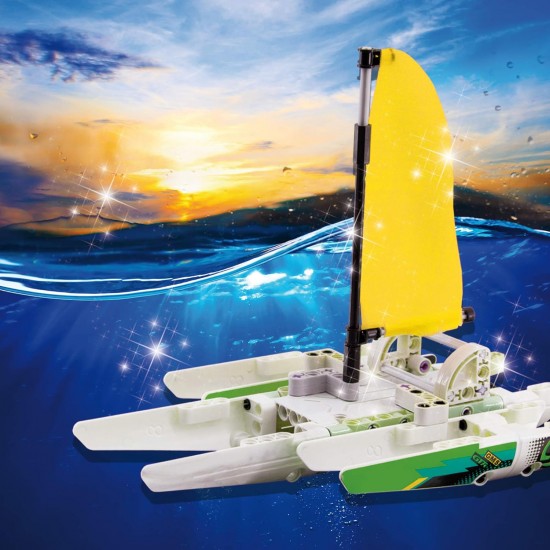 Konstruktors Liscianigiochi Science Hi Tech Stem Technics Catamaran 73283