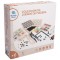 Galda spēļu koka komplekts Wooden game box 9 games 8117ES