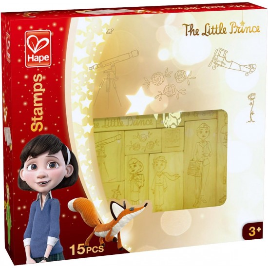 Zīmogu komplekts Hape The Little Prince Stamps 15pcs 824683