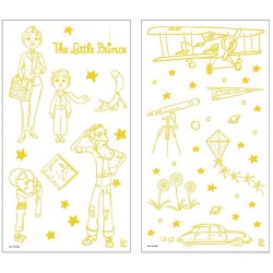 Sienas uzlīmes Hape The Lttlle Prince Glow in the Dark Stickers 824788
