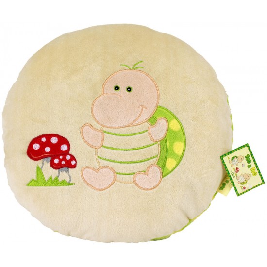 Spilvens - mīksta rotaļlieta Plush Pillow Turtle Round 30cm 86241