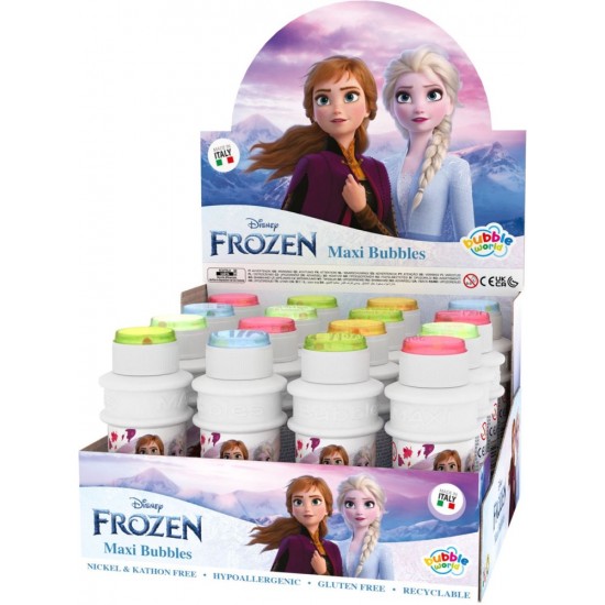 Ziepju burbuļi Frozen Maxi Bubbles 175ml 86953