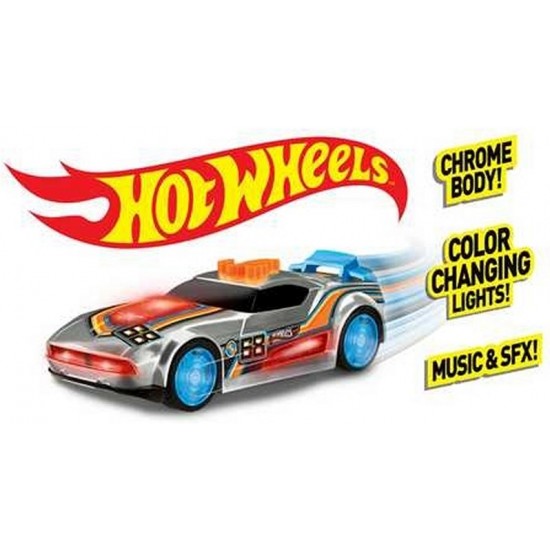 Automašīna skāņa/gaisma ar baterijām Hot Wheels Edge Glow Cruisers Fast Fish with Light and Sound 90602