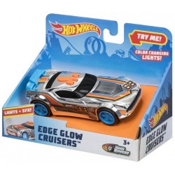 Automašīna skāņa/gaisma ar baterijām Hot Wheels Edge Glow Cruisers Fast Fish with Light and Sound 90602