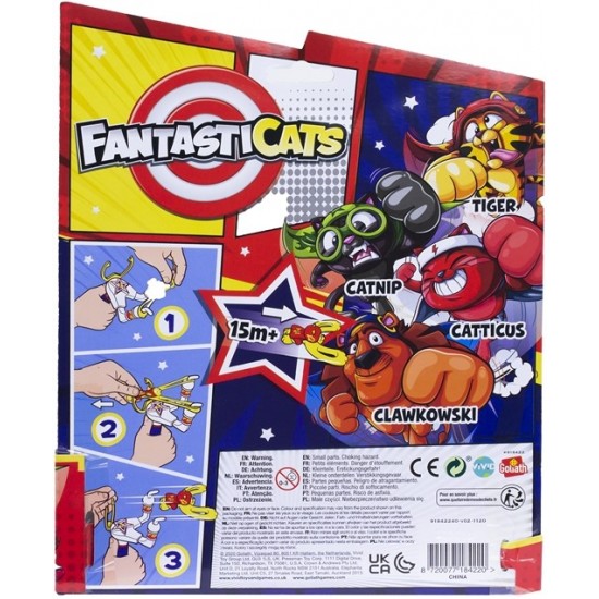 Rotaļu komplekts Goliath FantastiCats Super Cat-apult 918422