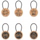 Suvenīrs koka piekariņš Trendhaus Let the Adventure Begin Wooden Key Ring 950390