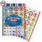 Uzlīmes Trendhaus Glitter Stickers Englisch 320 pieces 953636