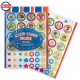 Uzlīmes Trendhaus Glitter Stickers Englisch 320 pieces 953636