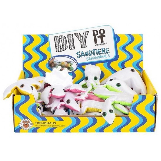 Suvenīrs Trendhaus Sand Animal 10-15cm for painting DIY assorted in display 957429